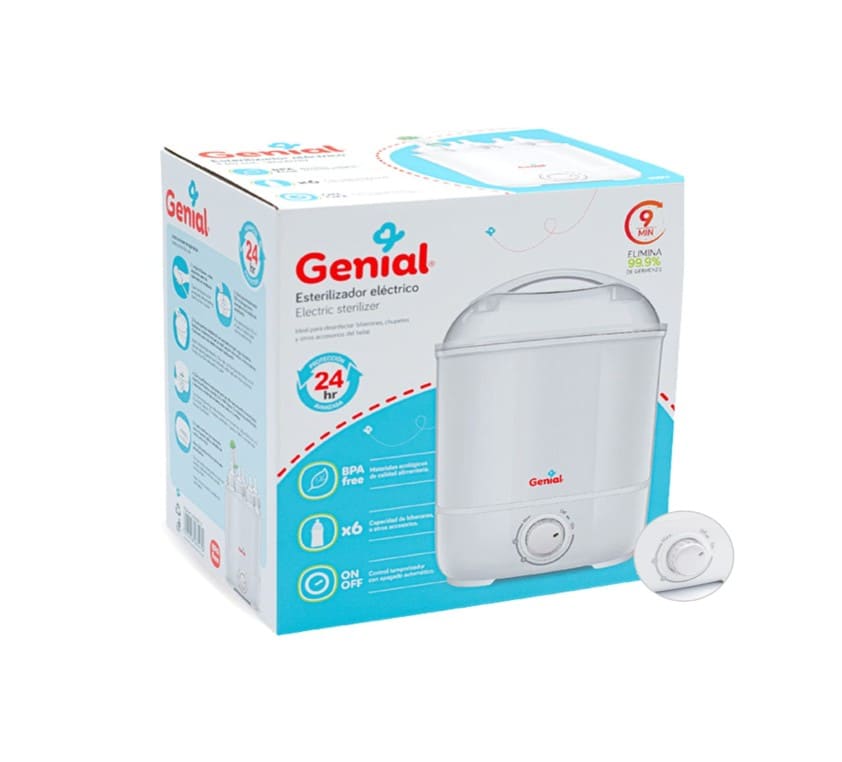 Esterilizador Eléctrico - Genial Baby