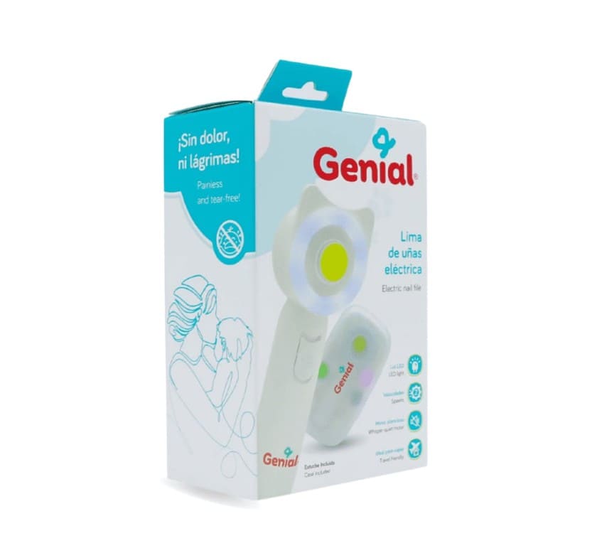 Set Lima de Uñas Eléctrica - Genial