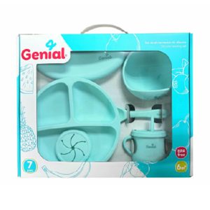 Set de Alimentación de Silicona Genial 7 Piezas