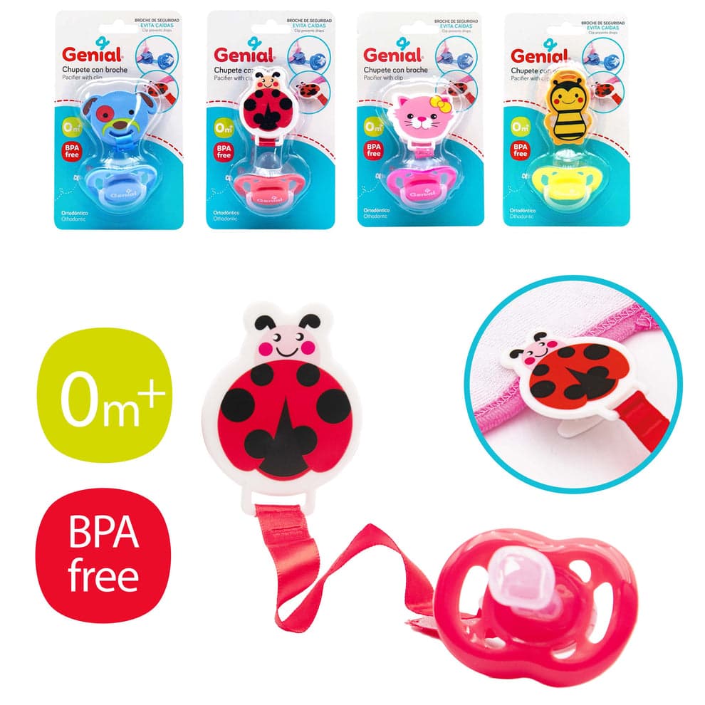 Chupete con Broche